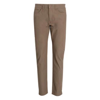 HUGO BOSS Heren, Broeken, Bruin, Maat: W40 Katoen