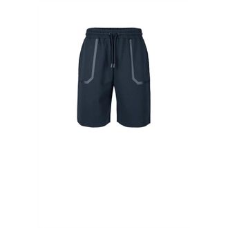 Bomboogie Bermudas Jogger de Felpa - Shorts - Hombre - Azul - 2XL