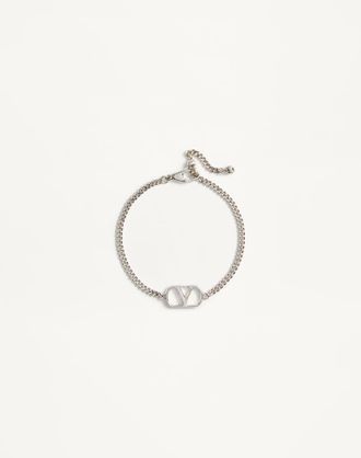 Valentino Garavani Valentino Garavani VLogo Signature Metal Bracelet
