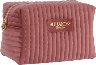 Sif Jakobs Jewellery Cosmetic Bag Grande in Red at Nordstrom