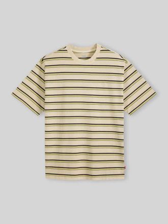 Levi's Regular Fit T-Shirt aus reiner Baumwolle in Beige, Gr&ouml;&szlig;e XXL
