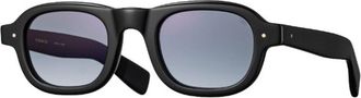 Eyevan 7285 370E 100 Mens Sunglasses Black Size 48