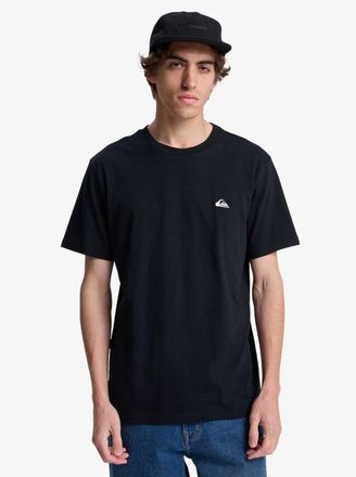 Quiksilver T-Shirt QUIKSILVER BASIC SHORT SLEEVE TEE YOUNG MEN, Herren, Gr. XL, schwarz, Obermaterial: 100% Baumwolle, Rundhals, Shirts T-Shirt, f&uuml;r Erwachsene, 
