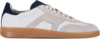 Santoni Sneakers Olympic con inserti - Bianco
