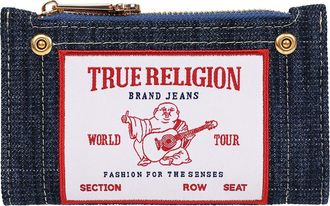 True Religion Buddha Patch Small Wallet in Dark Denim at Nordstrom Rack