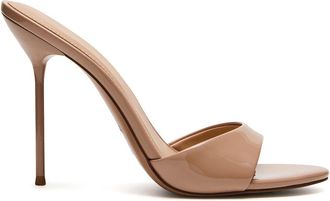 Steve Madden Davina Sandal TAN PATENT