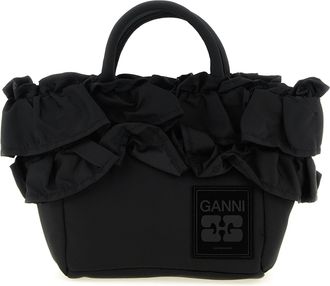 Ganni Handtasche Mini Shopper Ruffle