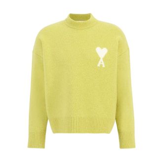 Ami Heren, Truien, Groen, Maat: XL Wol