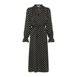Inwear Kleedjes, Dames, Zwart, XL, Shirt Dress