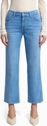 7 For All Mankind Calie Straight Ankle Jeans In Charleston