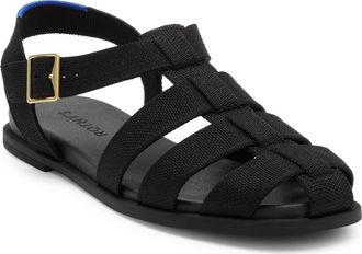 Rothy's The Fisherman Sandal in Black at Nordstrom, Size 10.5