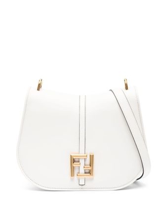 Fendi Medium Cmon leren crossbodytas - Wit