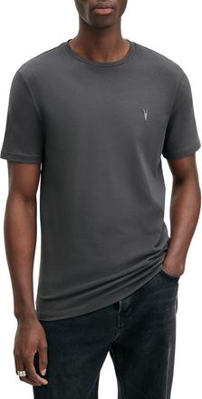 AllSaints Brace Cotton T-Shirt in Carter Grey at Nordstrom, Size Xx-Large