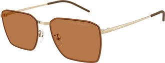Emporio Armani EA2172D Asian Fit 301373 Mens Sunglasses Gold Size 60