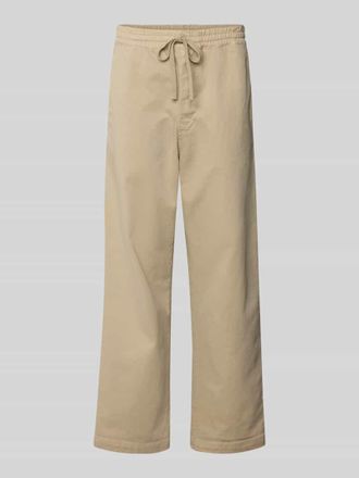 Carhartt Work in Progress Hose mit elastischem Bund Modell Floyde in Beige, Gr&ouml;&szlig;e XXL