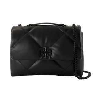 Tory Burch Tory Burch, Shoulder Bags, female, Black, Size: ONE SIZE Kira Diamond Quilt Shoulder Bag
