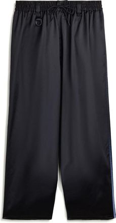 Yohji Yamamoto Satin Trackpants Black