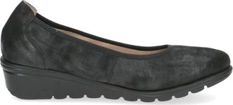 Caprice Zwarte Parel Gesloten Ballerinas Vrouwen - Dames - Ballerinas - Zwart - 38 EU - Schoenen
