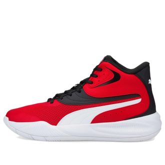 Puma Triple Mid High Risk Red Black 376451-01
