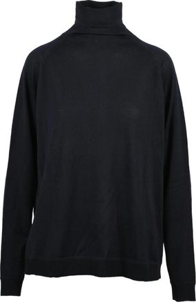 Department Five Dolcevita Asimmetrico - Dames - Coltruien - Blauw - M - Wol - Truien & Vesten