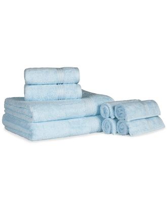 Superior Ultra Soft Assorted 8Pc Absorbent Egyptian Cotton Towel Set