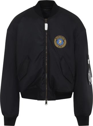 Balenciaga Stijlvolle Bomberjas - Heren - Bomber jackets - Zwart - S - Jassen
