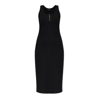 Anine Bing Alessia Jurk - Dames - Casual kleedjes - Zwart - M - Katoen - Kleedjes