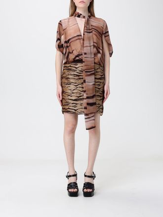 Elisabetta Franchi Printed Jersey Mini Dress