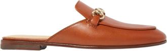 Scarosso Serena Horsebit Muile - Dames - Slip ons - Bruin - 41 EU - Leer - Schoenen