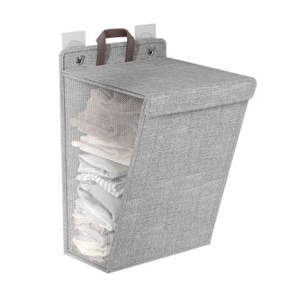 OEM Cesto De Ropa Plegable De Pared, Cesto Multifuncional Con Gran Capacidad Para Zapatos, Calcetines Y Toallas (gris, Talla M)