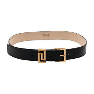 Versace Belt H.30 - female - Versace - Belts - Black - 85 CM - Accessories