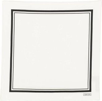 Tom Ford Border-print Pocket Square