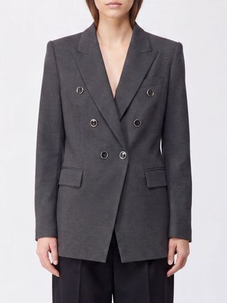 Pinko Blazer doppiopetto in misto viscosa con rever a lancia