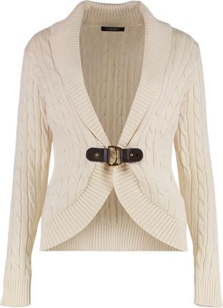 Lauren Ralph Lauren Cardigan con scollo a scialle - Toni neutri