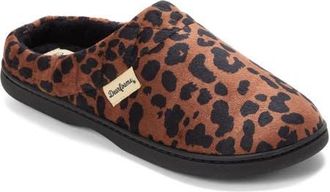 Dearfoams Darcy Quilted Cuff Velour Clog Slipper in Potting Soil at Nordstrom, Size X-Large