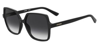 Love Moschino MOL102/S 807/9O Womens Sunglasses Black Size 57