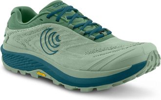 Topo Athletic Womens Pursuit 2 Running Shoe In Sage/blue