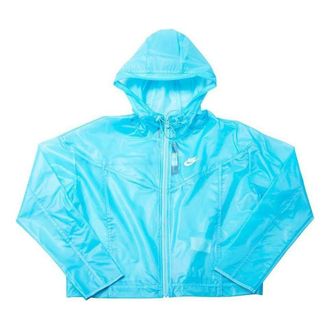 Nike (WMNS) Nike Sportswear Windrunner Jacket Blue CU6578-474