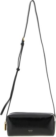 Khaite Black Calfskin Crossbody Womens Bag