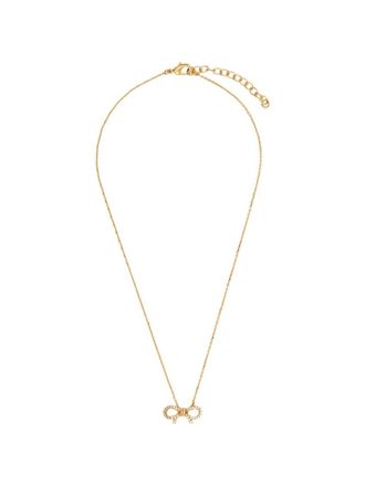 Ferragamo Golden Gancini Pendant Necklace