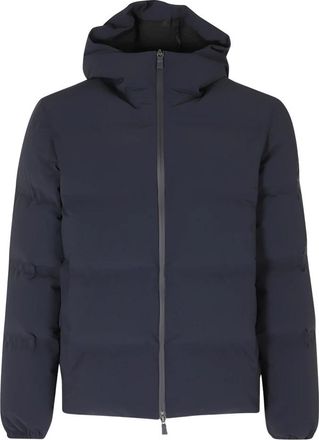 Herno New Impact Short Down Jacket - Heren - Winterjassen - Blauw - M - Polyester - Jassen