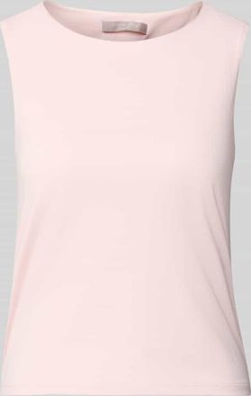 Christian Berg Top mit Rundhalsausschnitt in Hellrosa, Gr&ouml;&szlig;e 34