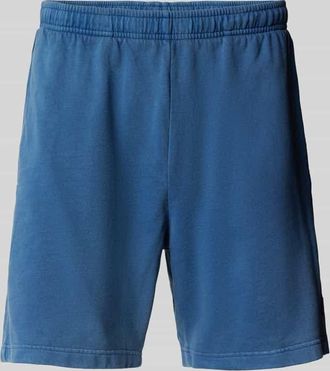 Mazine Regular Fit Sweatshorts mit Label-Detail in Blau, Größe XXL
