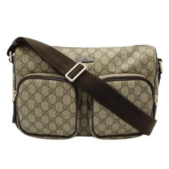 Gucci Pre-owned Cross Body Bags, female, Beige, Size: ONE SIZE Pre-owned Plastic Cross Body Bag