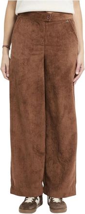 Dixie Broek - Dames - Wijde Broeken - Bruin - M - Broeken
