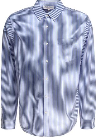 Alex Mill Camicia a righe in cotone - Nero