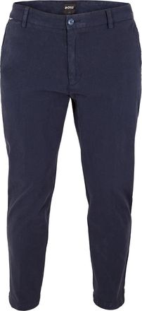 HUGO BOSS Mens H Kane1 10271526 01 Straight Leg Trousers in Dark Blue - Size 30W/32L