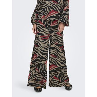 Jacqueline de Yong Wijde broek met motiefjes