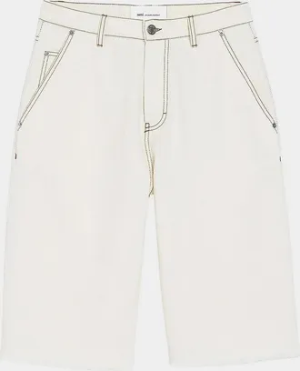 Ami Wide-Leg Denim Shorts