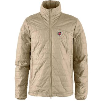 Fj&auml;llr&auml;ven Mens Expedition X-Latt Jacket In Fossil